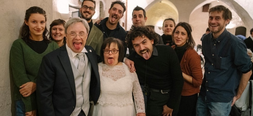 Foto tratta da Facebook Luca e Silvana sono marito e moglie: la storia della coppia con la sindrome di Down approda alla Bookique